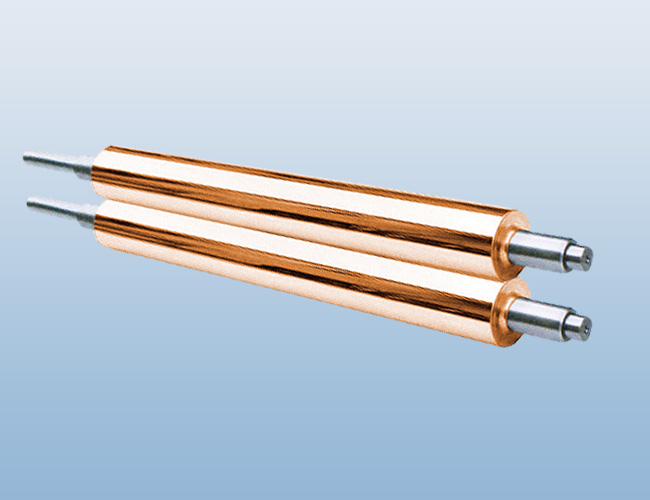 Plating copper roller
